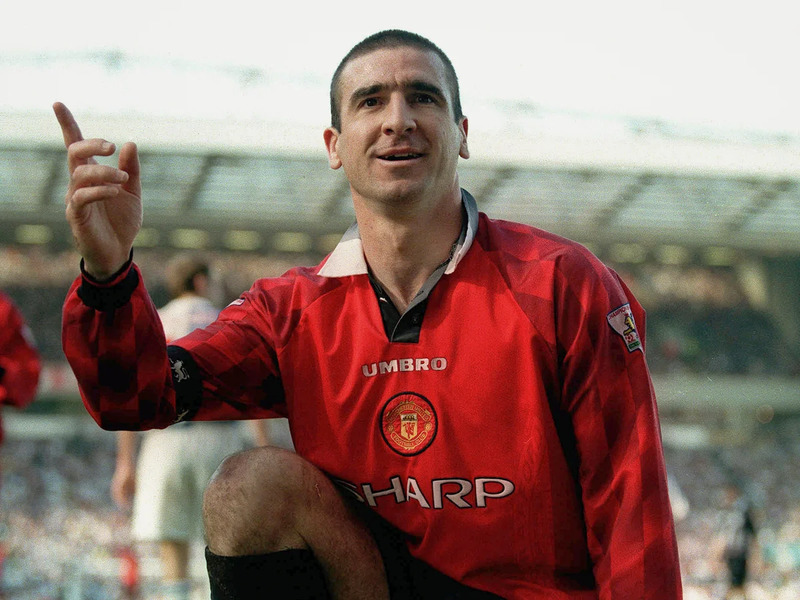 Eric Cantona huyền thoại số 7 vĩ đại của Man Utd
